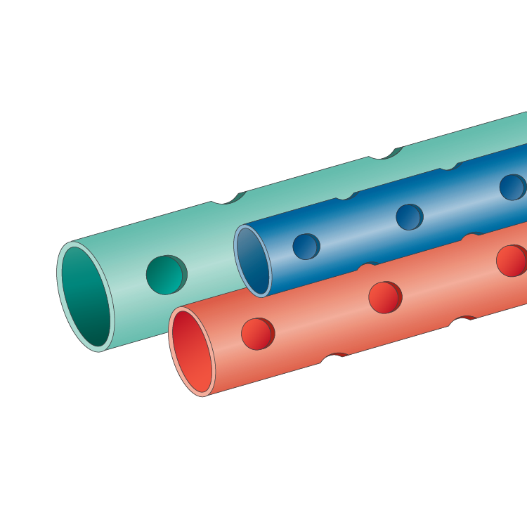 Nylon 12 / Fr 8 / 0.010” Wall / Laser Distal Array